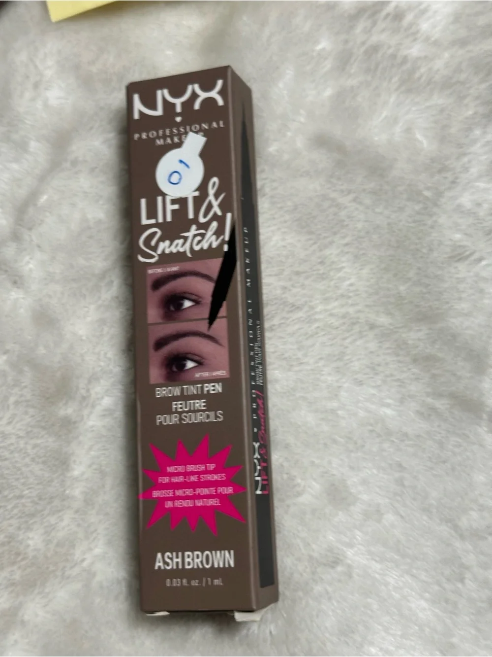 NYX Lift & Snatch Brow Tint Pen - Ash Brown